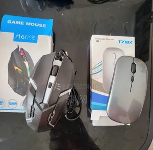 Lot De 2 Souris Sans Fil Et Filaire
