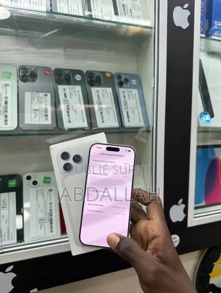 Nouveau Apple iPhone 17 Pro 256 GB Noir