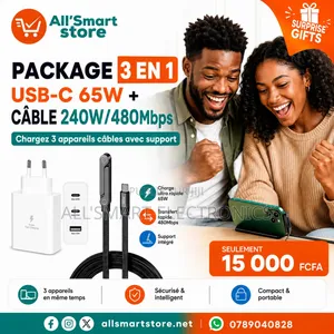 Chargez. Connectez. Posez. Profitez. Le Confort 3-en-1.