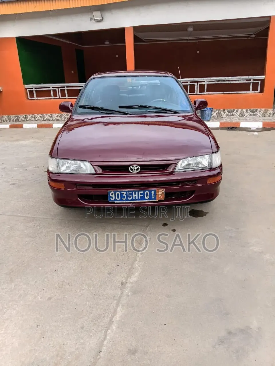 Toyota Corolla 2002 Rouge