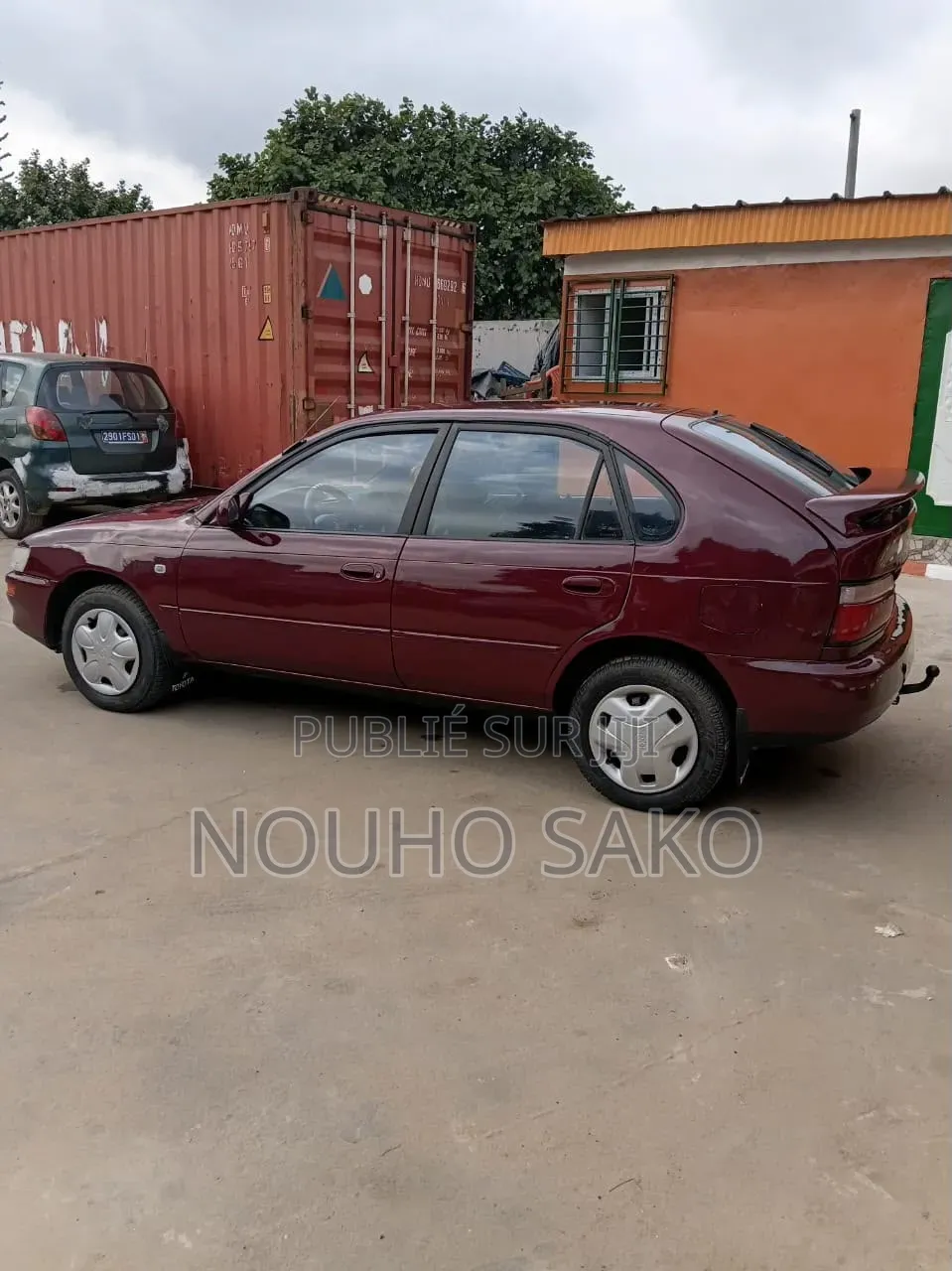 Toyota Corolla 2002 Rouge