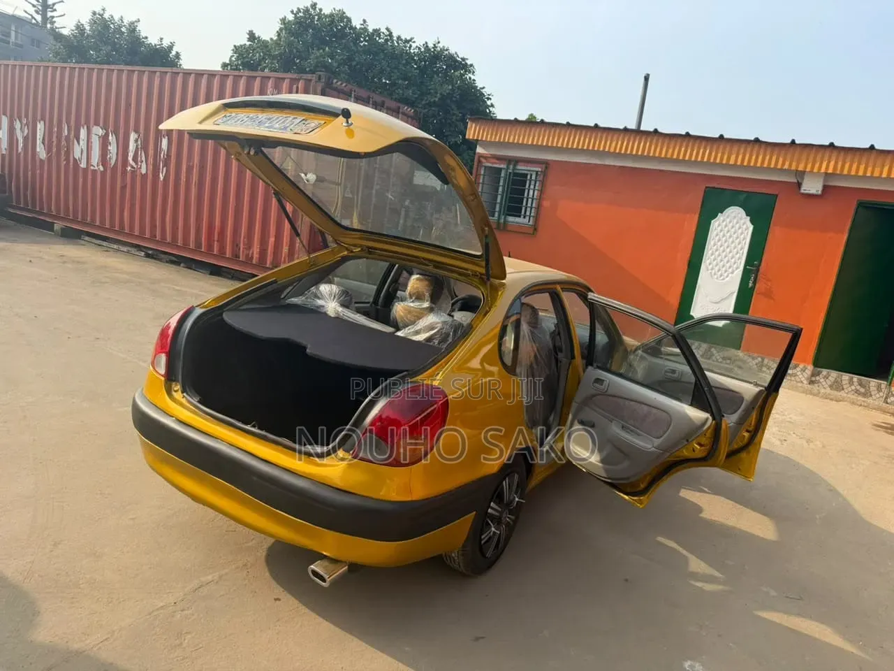 Toyota Corolla 2002 Jaune