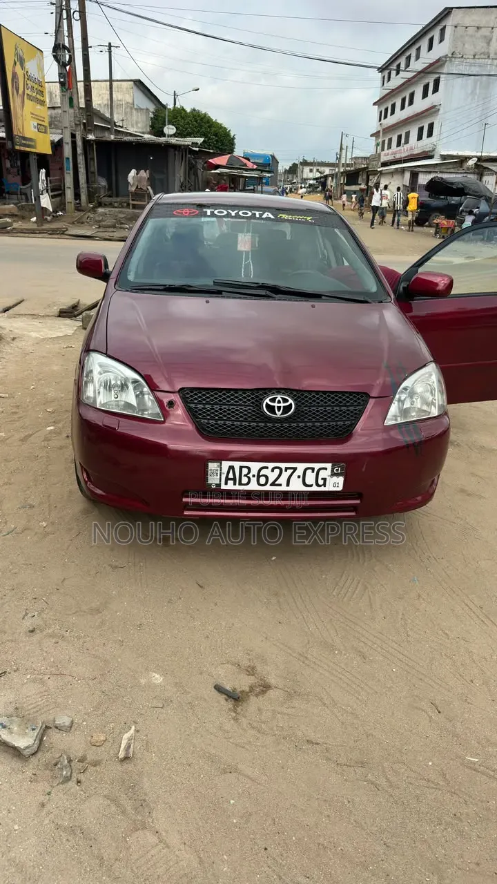 Toyota Corolla 2004 Rouge