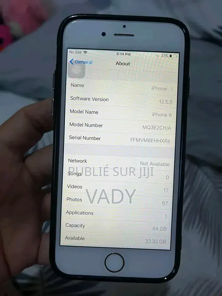 Apple iPhone 6 32 GB Blanc