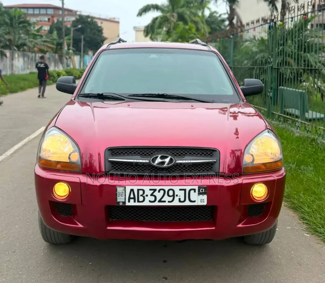 Hyundai Tucson 2007 Rouge