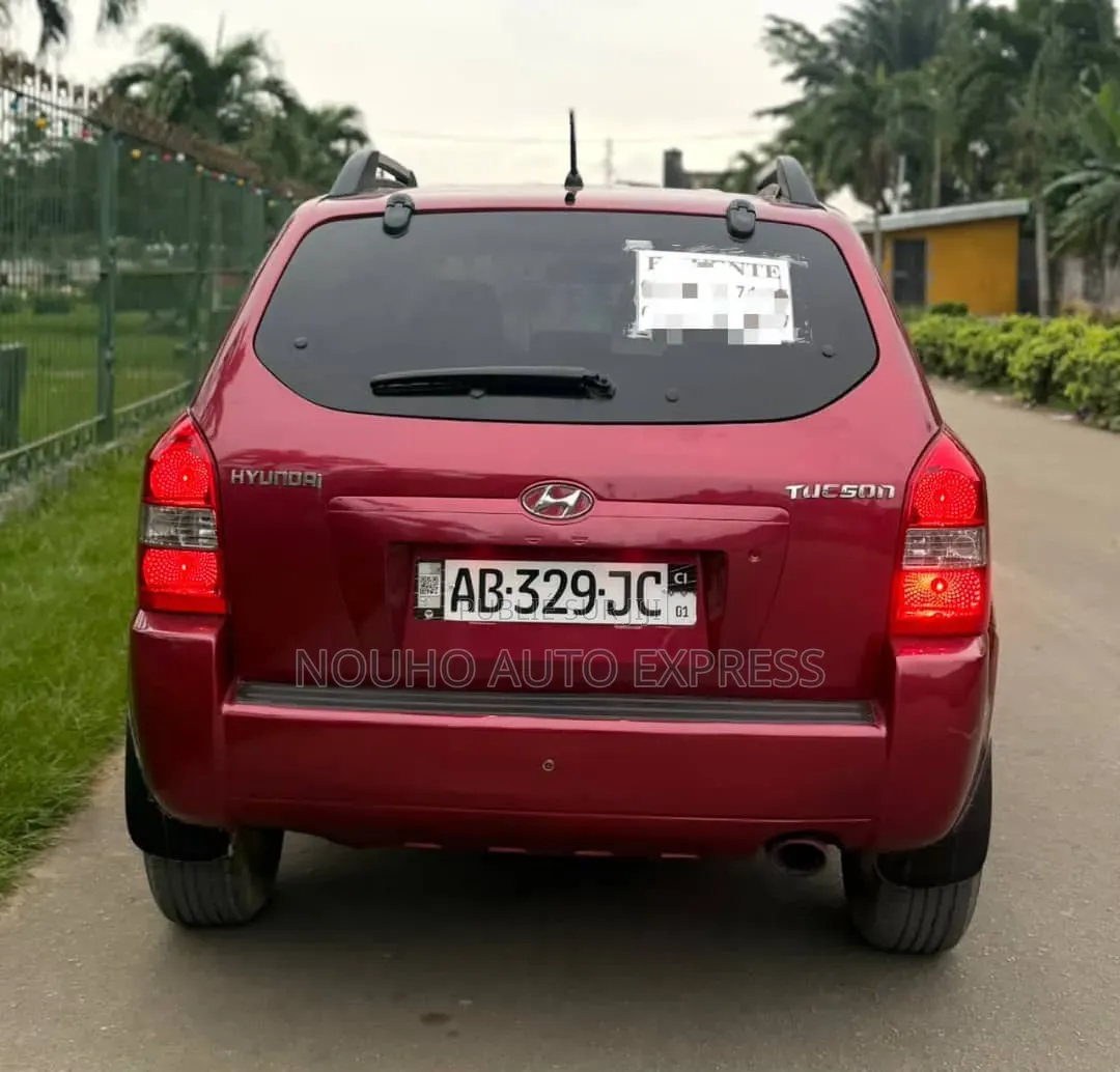 Hyundai Tucson 2007 Rouge