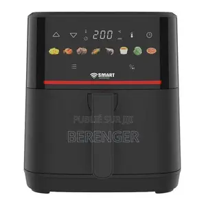 Air Fryer Smart 6.5L Digital 1700W, Sans Huile (80% De Gras en Moins)
