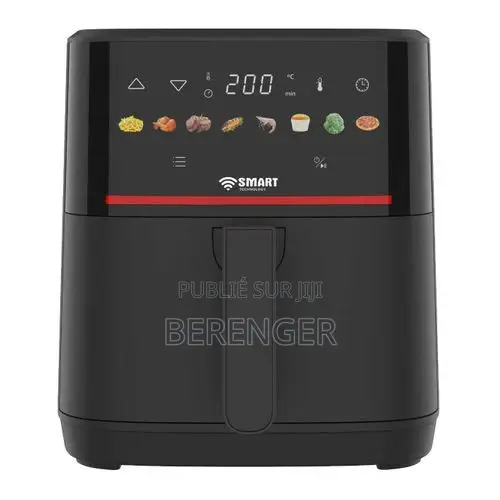 Air Fryer Smart 6.5L Digital 1700W, Sans Huile (80% De Gras en Moins)