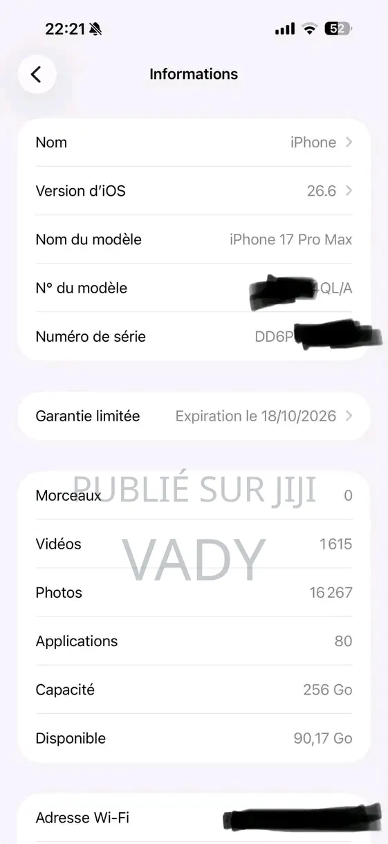 Apple iPhone 17 Pro Max 512 GB Orange