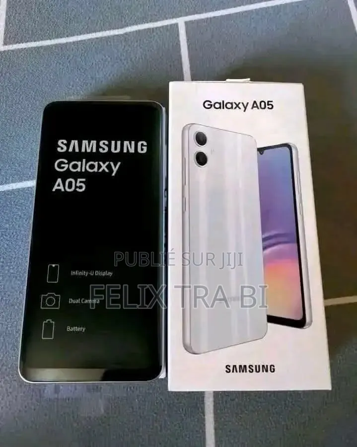Nouveau Samsung Galaxy A05 128 GB Gris