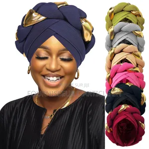 Nouveau Bonnet-Foulard Tressé