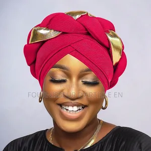 Nouveau Bonnet-Foulard Tressé