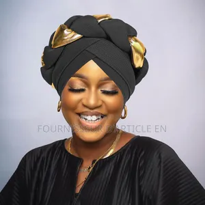 Nouveau Bonnet-Foulard Tressé