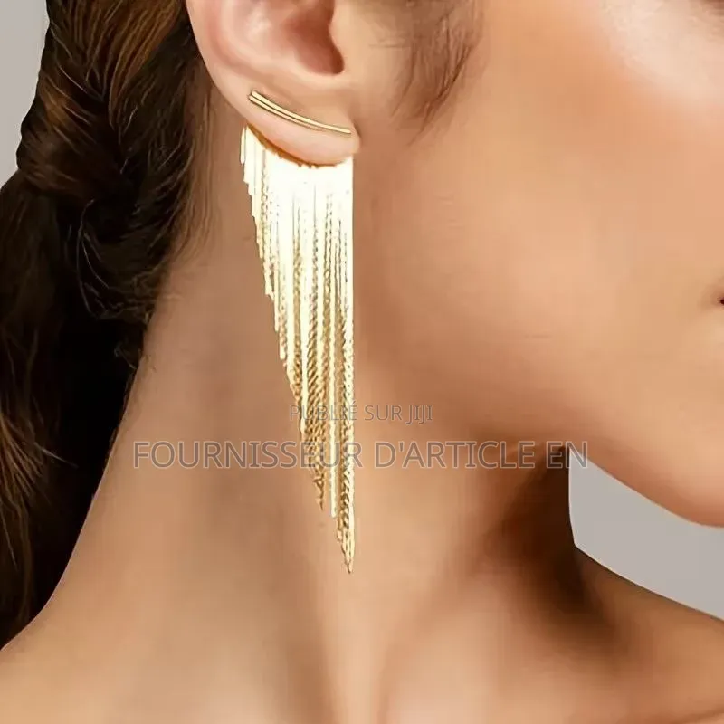 Boucles d'Oreilles À Longs