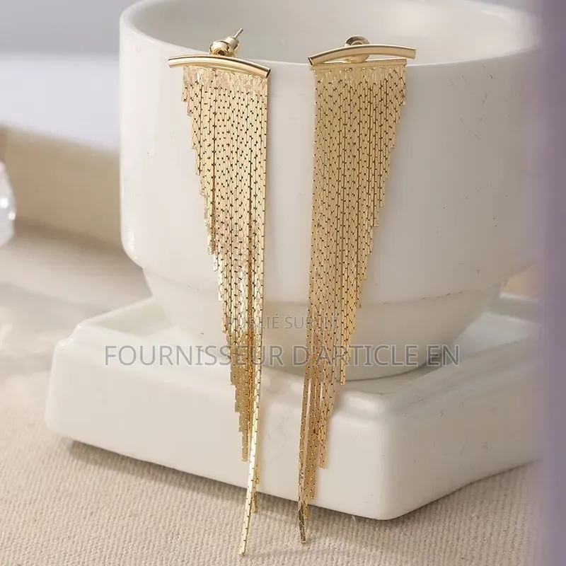 Boucles d'Oreilles À Longs