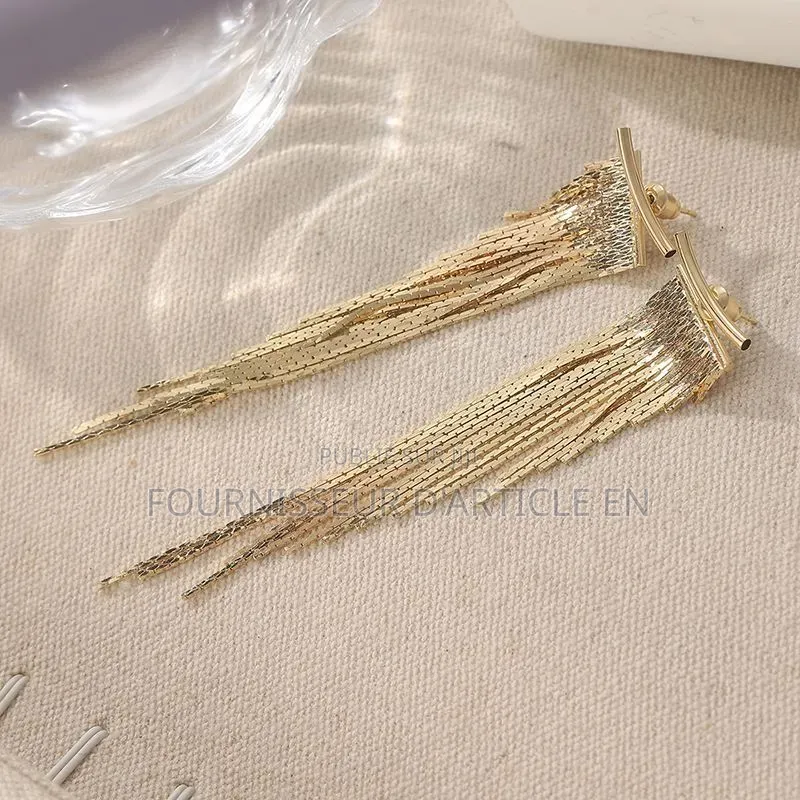 Boucles d'Oreilles À Longs