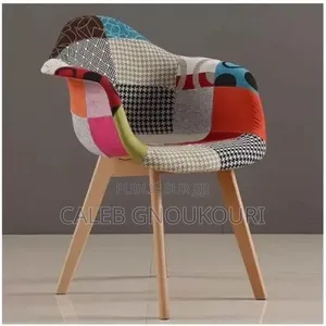 Chaise Patchwork Multicolore