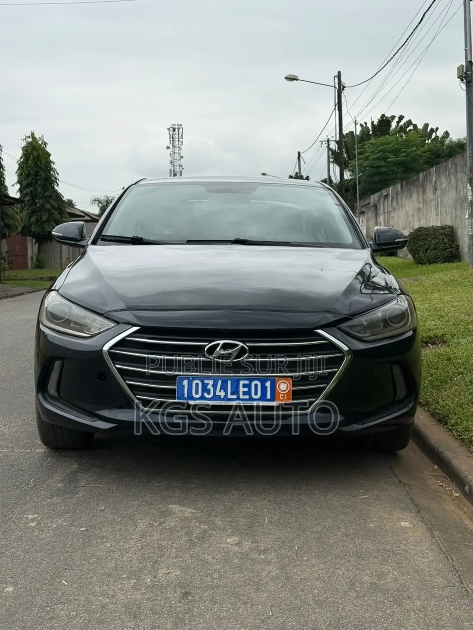 Hyundai Elantra Limited 2018 Noir