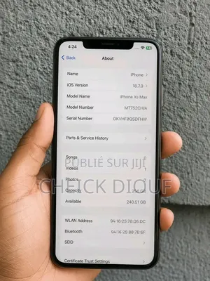 Apple iPhone X 256 GB Blanc
