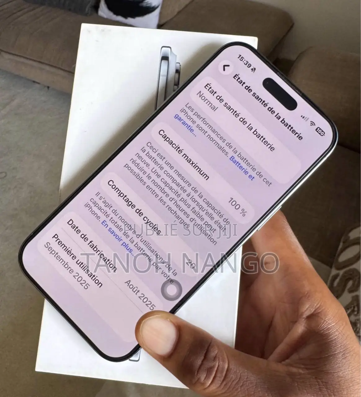 Apple iPhone Air 256 GB Blanc