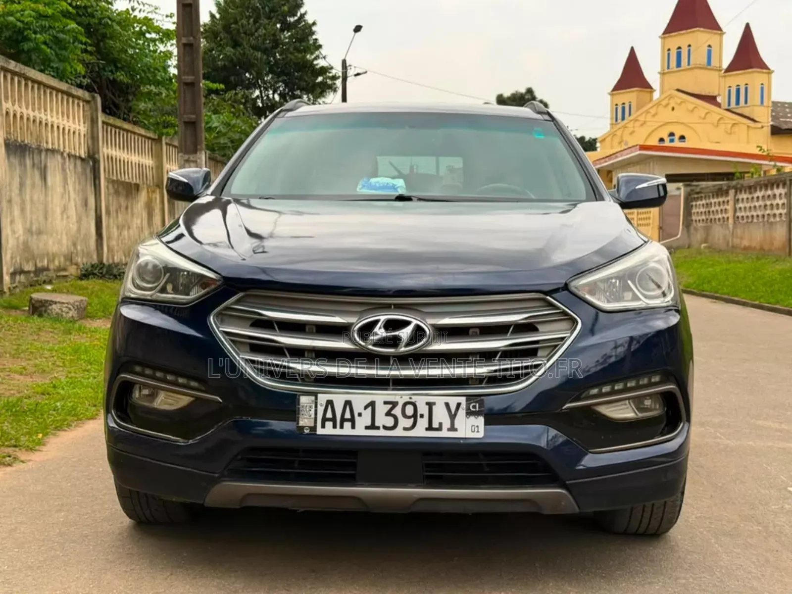 Hyundai Santa Fe Limited AWD 2017 Noir
