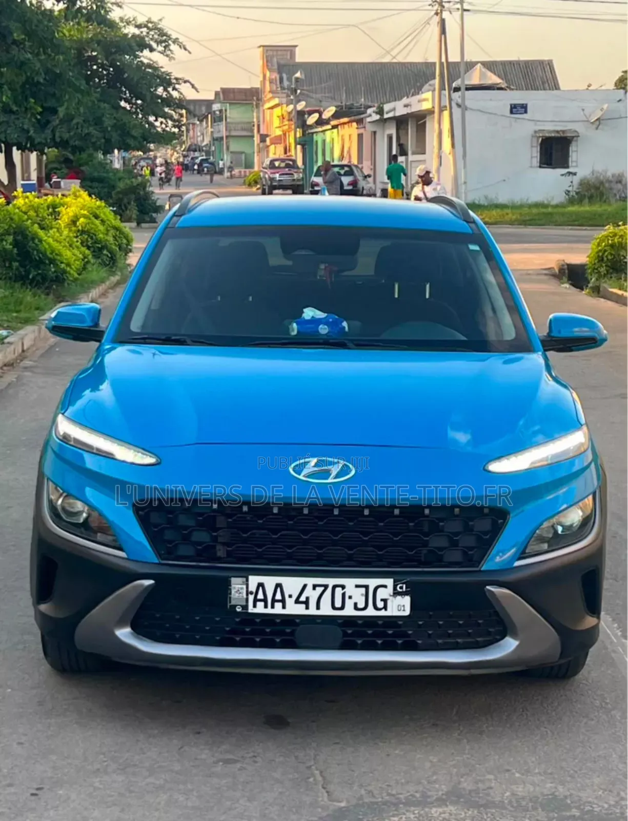 Hyundai Kona Limited 2023 Bleu