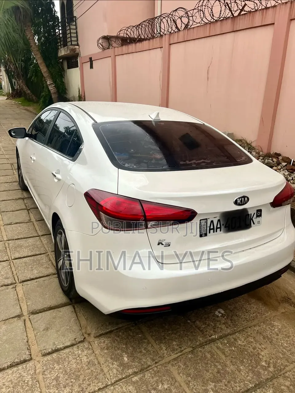 Kia Forte 2019 Blanc