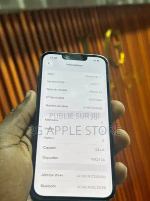 Nouveau Apple iPhone 13 128 GB Bleu