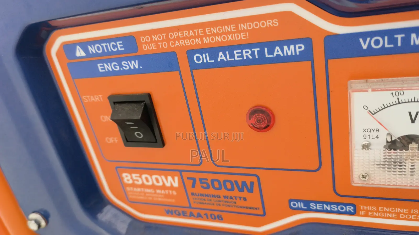 Groupe Électrogène Eccence WADFOW 8,5 kW 11 kVA