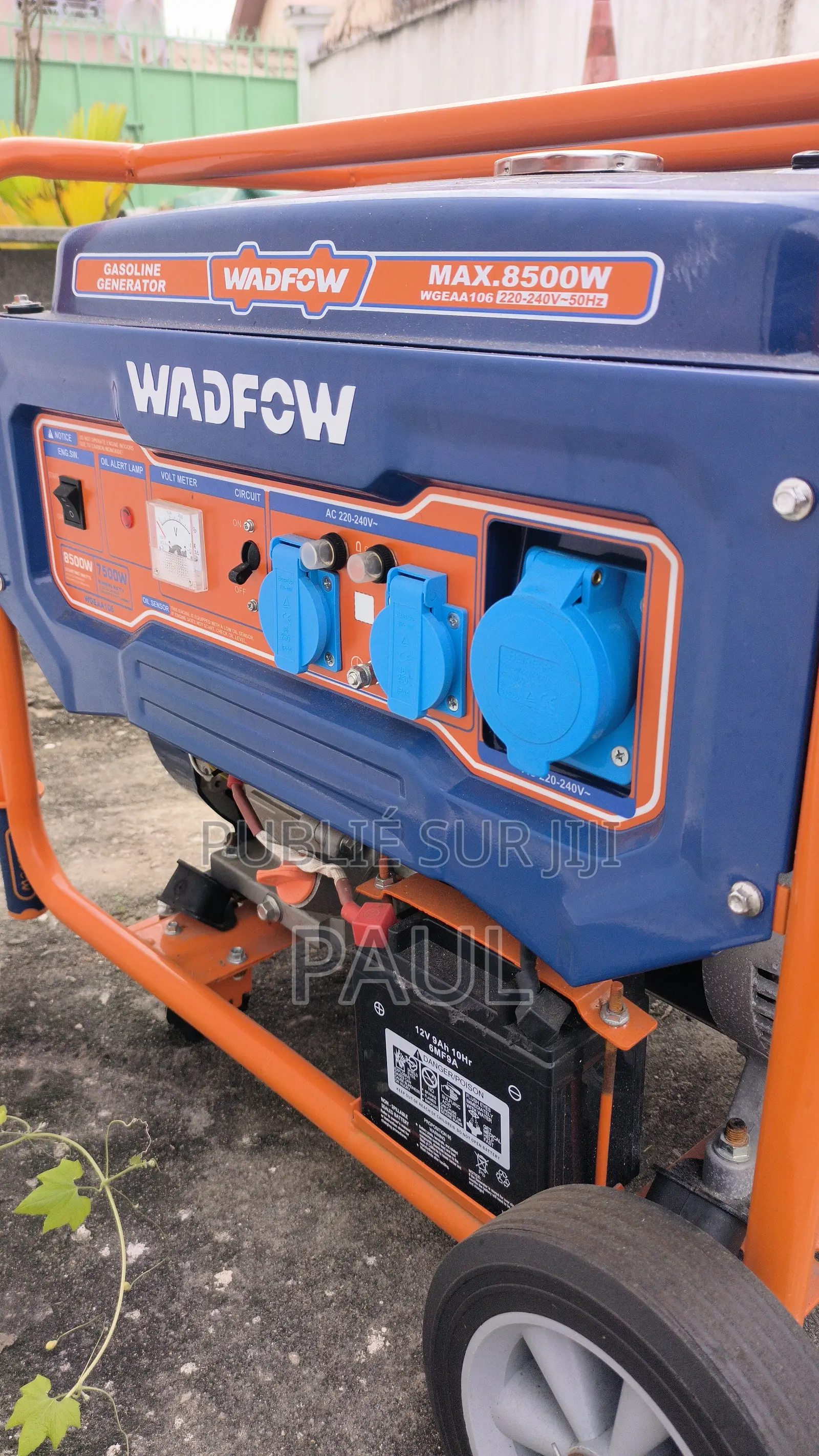 Groupe Électrogène Eccence WADFOW 8,5 kW 11 kVA