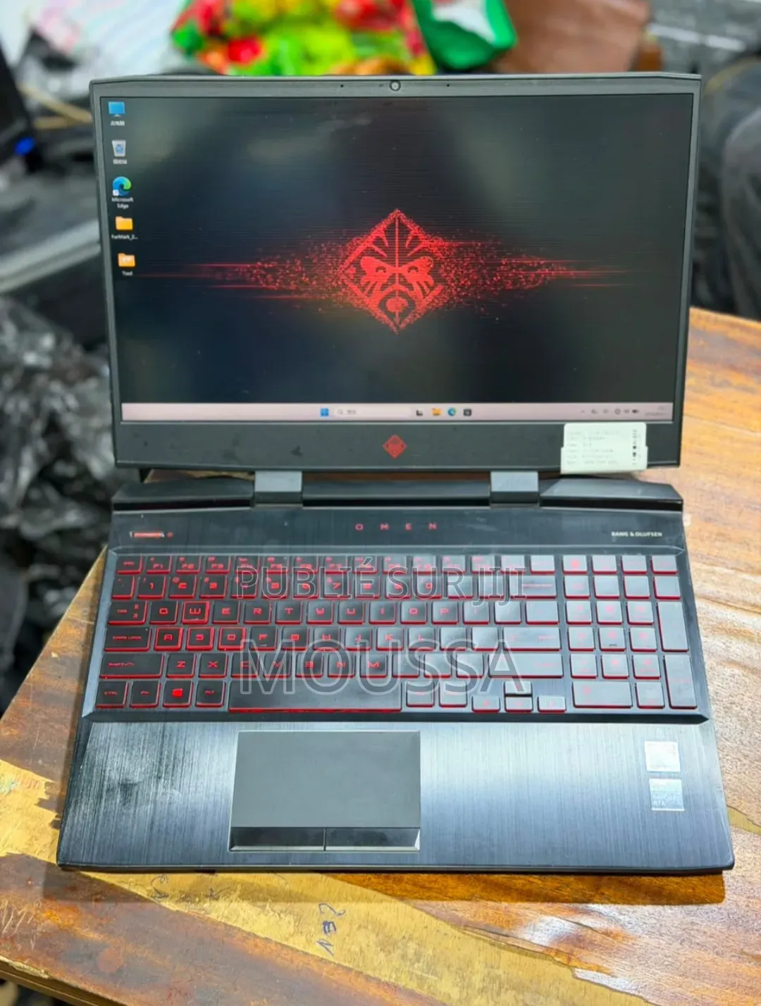 Ordinateur portable HP Omen 15 16GB Intel Core i5 SSD 512GB