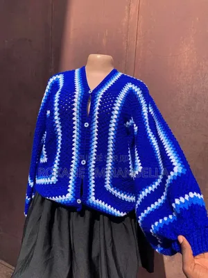 Cardigan Au Crochet