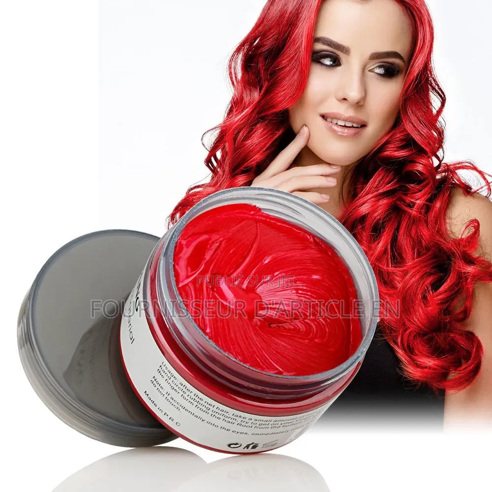 Crème De Coloration Temporaire À La Cire