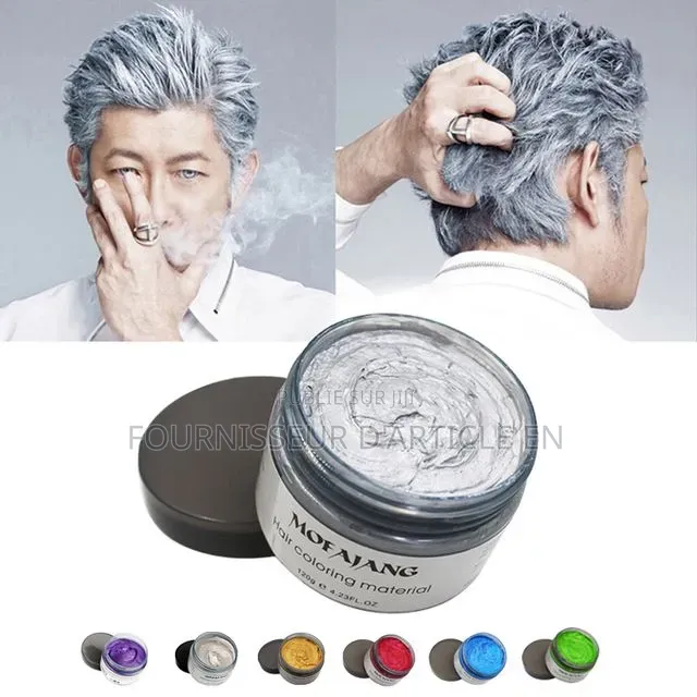 Crème De Coloration Temporaire À La Cire