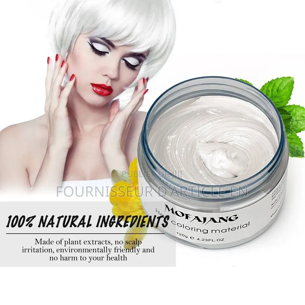 Crème De Coloration Temporaire À La Cire