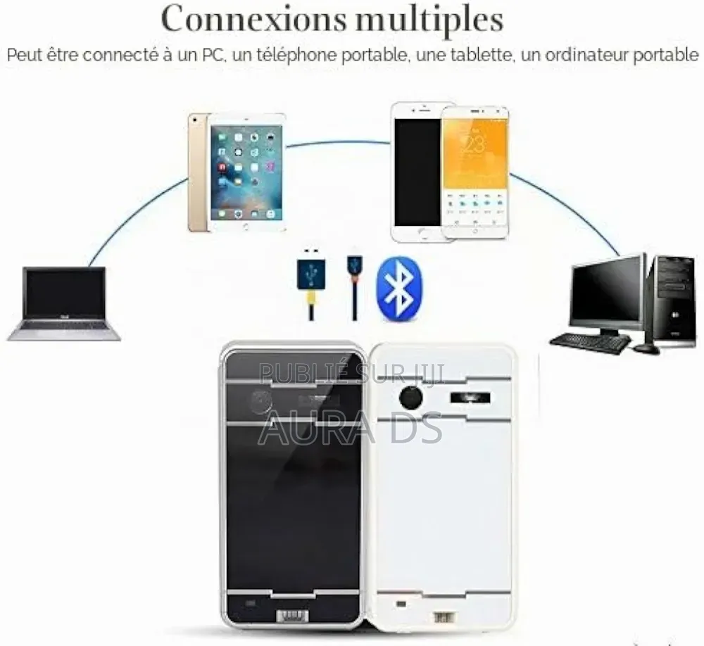 Clavier Laser Virtuel Bluetooth – Projection QWERTY