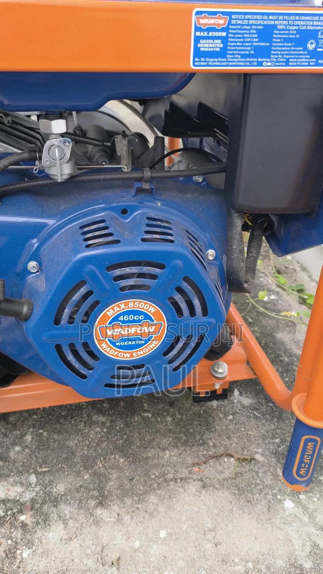 Groupe Électrogène Eccence WADFOW 8,5 kW 11 kVA