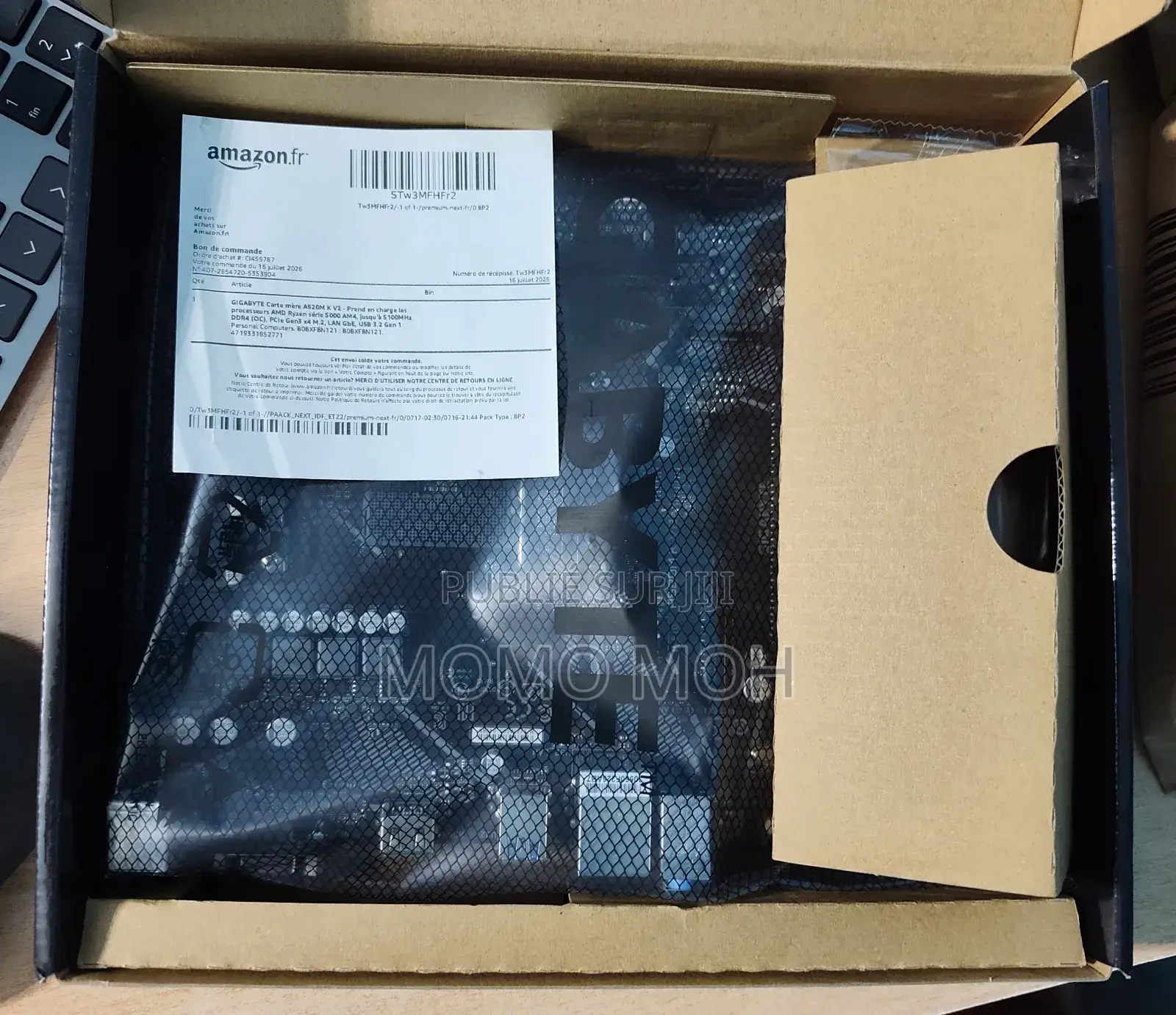 Ryzen 5 / Gigabyte A520m K V2 / Carte Wifi