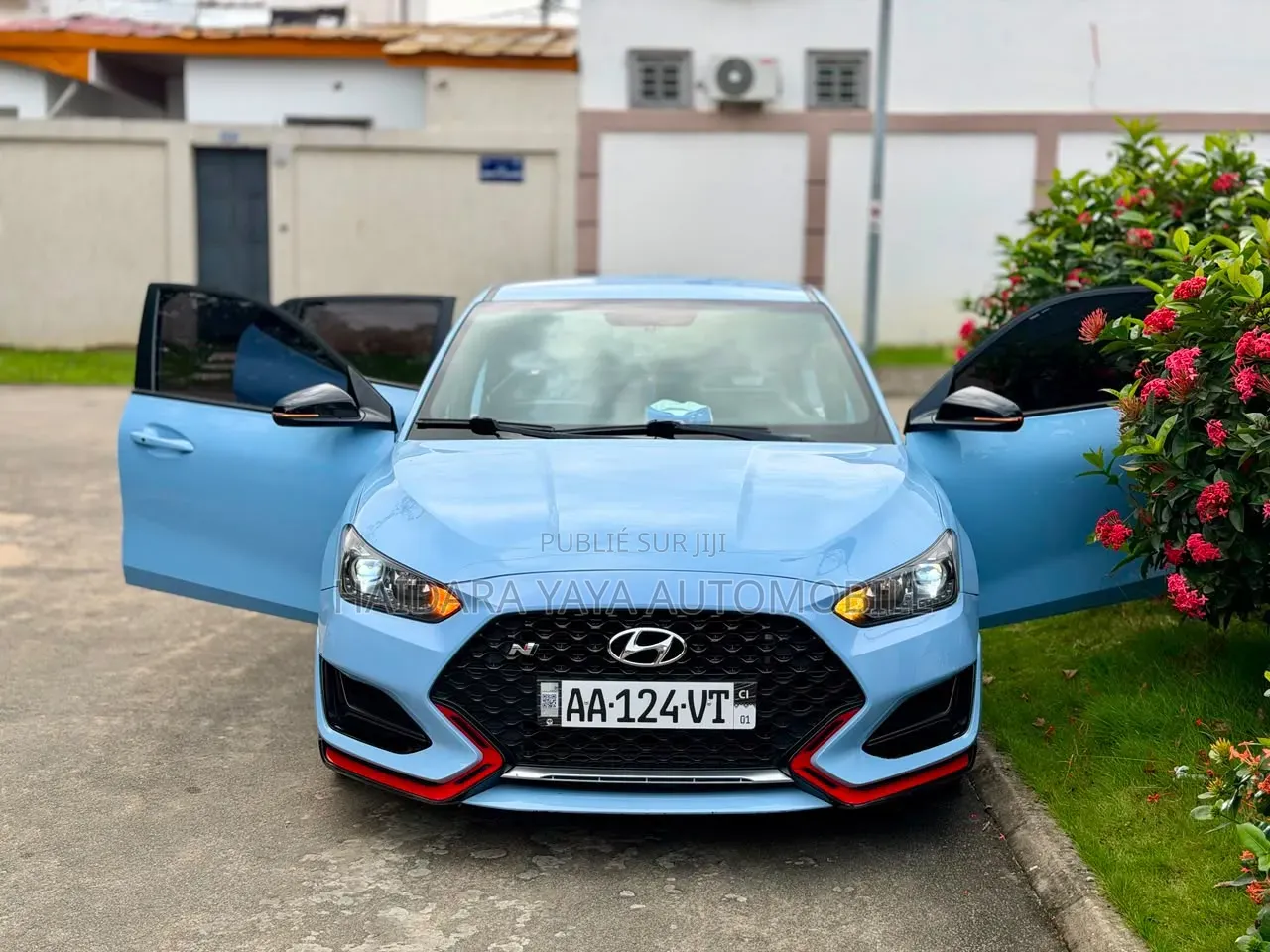 Nouveau Hyundai Veloster 2021 Bleu
