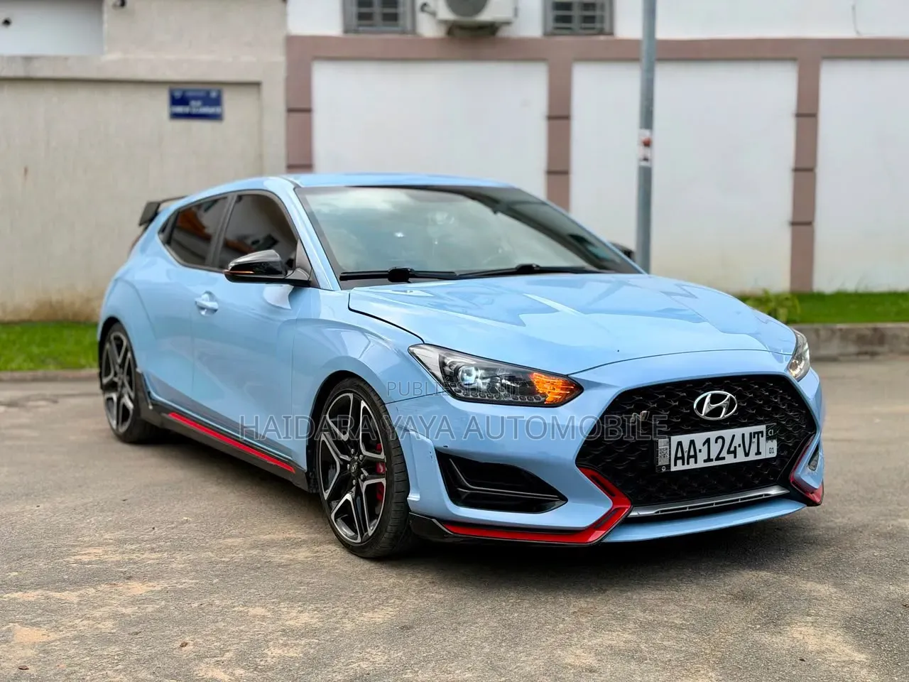 Nouveau Hyundai Veloster 2021 Bleu