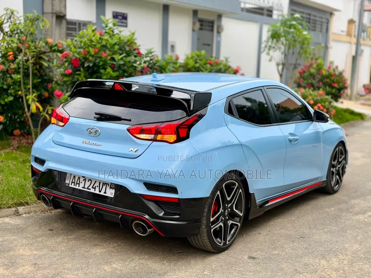 Nouveau Hyundai Veloster 2021 Bleu