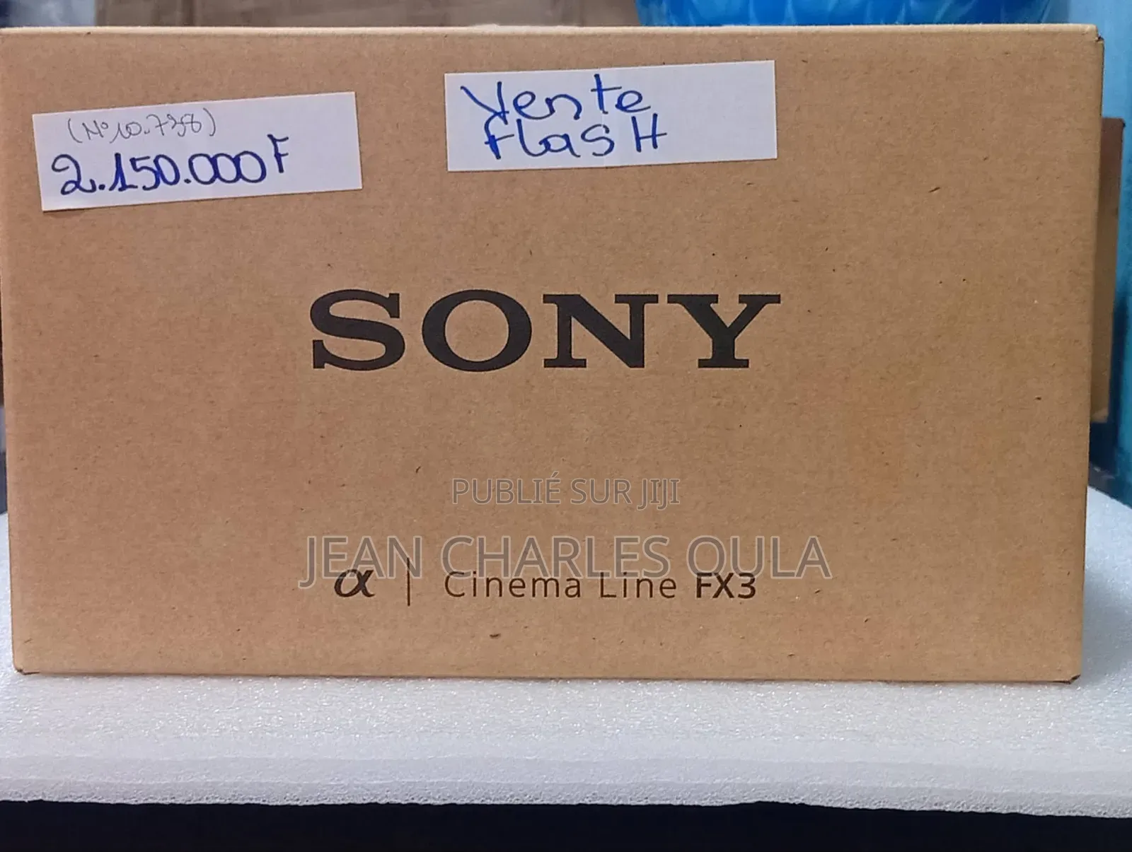 Sony Fx3 Line Cinéma Boitier Nu