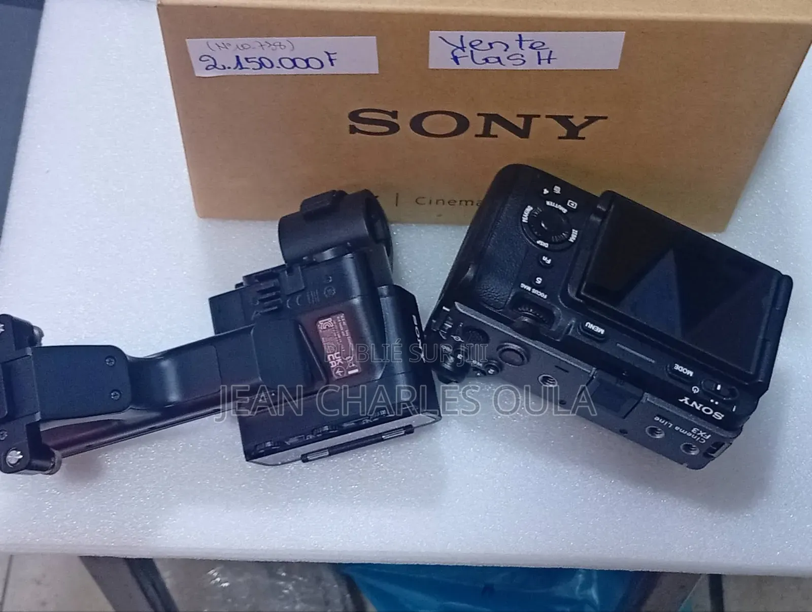 Sony Fx3 Line Cinéma Boitier Nu