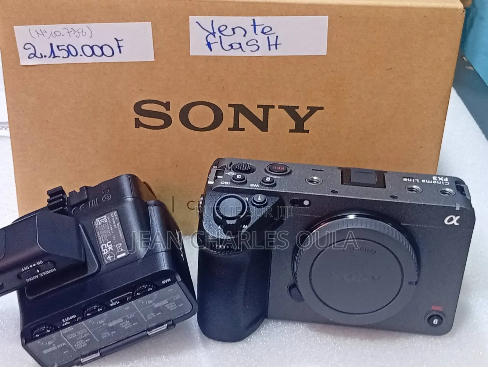 Sony Fx3 Line Cinéma Boitier Nu