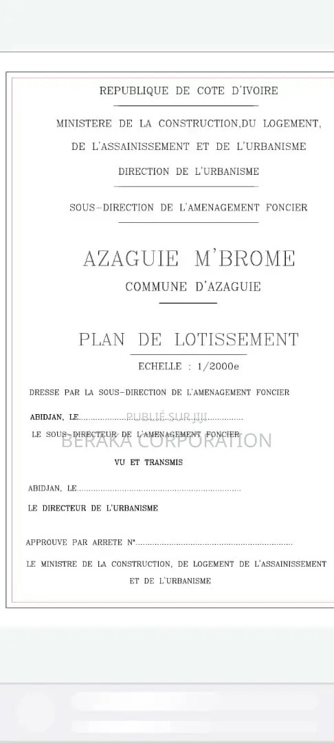 URGENCE À AZAGUIÉ GARE ! 2 Terrains Collés De 400 M2 Chacun Doc