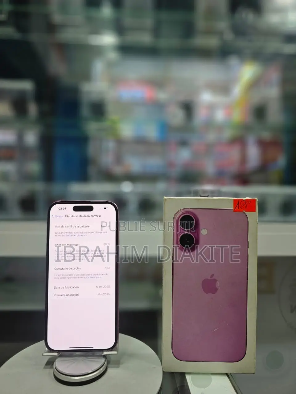 Apple iPhone 16 128 GB Rose