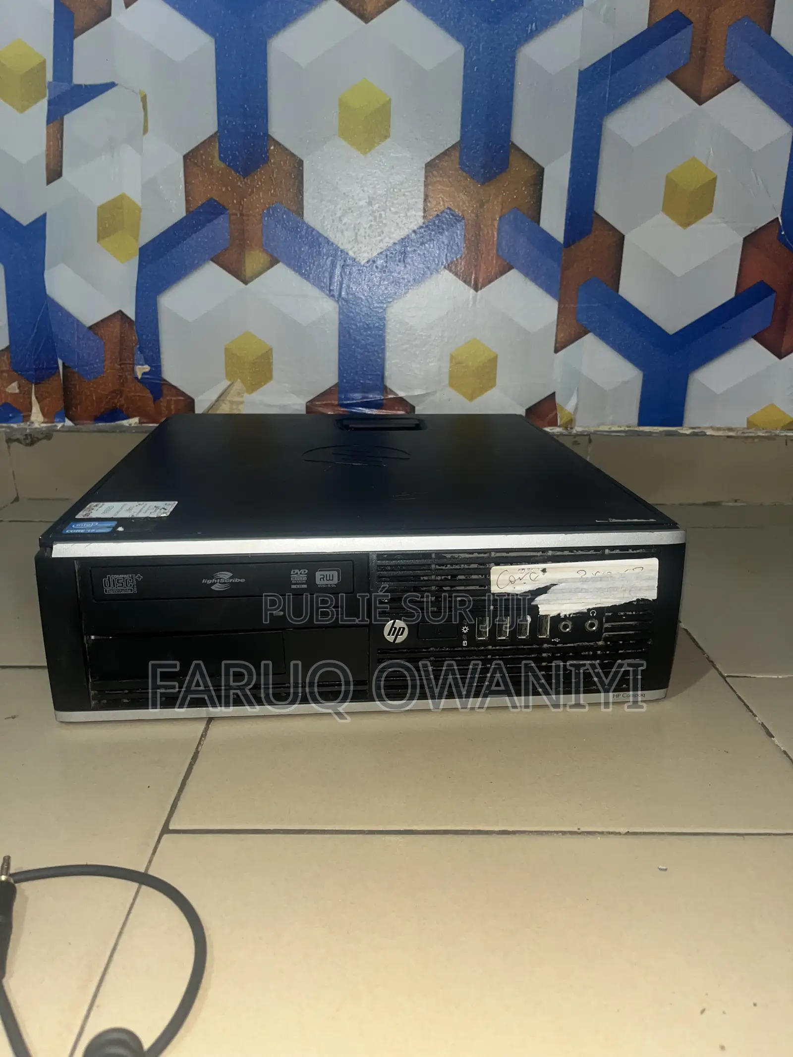 Ordinateur de bureau HP EliteDesk 800 20GB Intel Core i7 HDD 1T