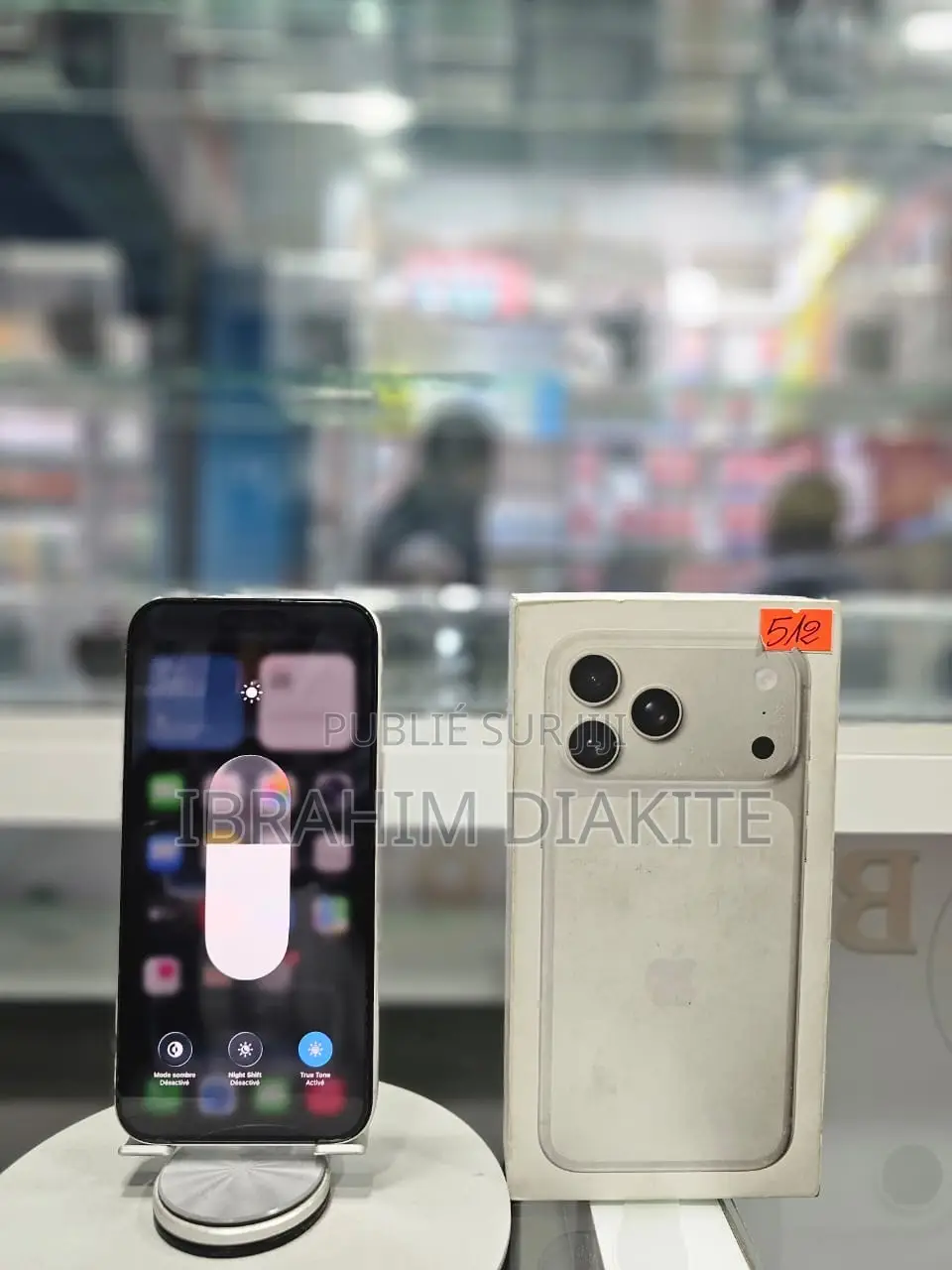 Apple iPhone 17 Pro Max 512 GB Blanc