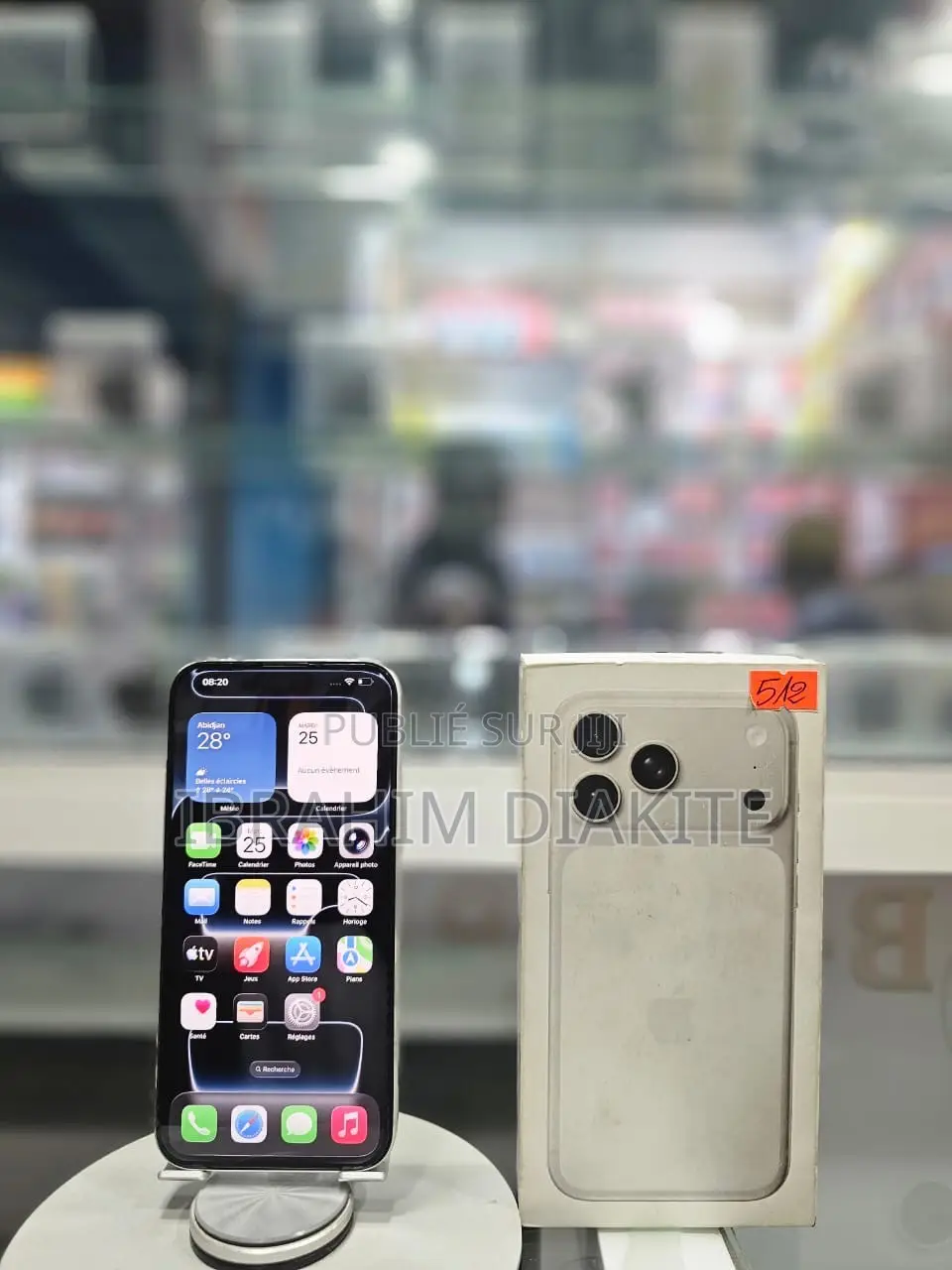 Apple iPhone 17 Pro Max 512 GB Blanc