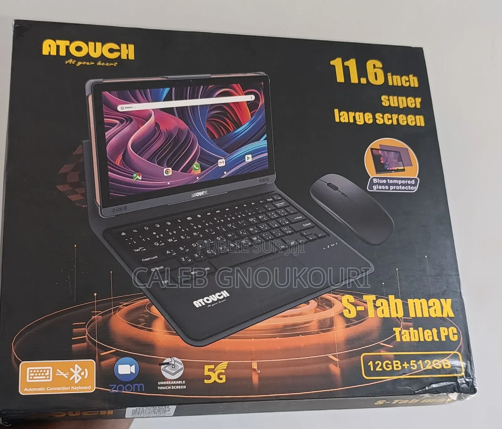 Nouveau Atouch S-Tab 9 512 GB Noir